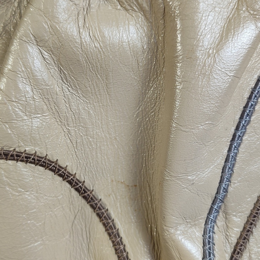 Vintage 80s Carlo Fiori Italy Snakeskin Patchwork Leather Shoulder Crossbody Bag - Picture 7 of 16